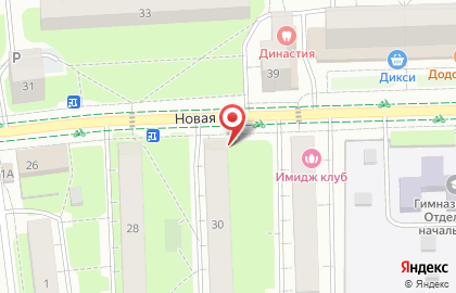 Салон красоты Дарина на Новой улице на карте