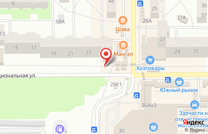 Продуктовый магазин, ИП Кашубина В.Е. на карте