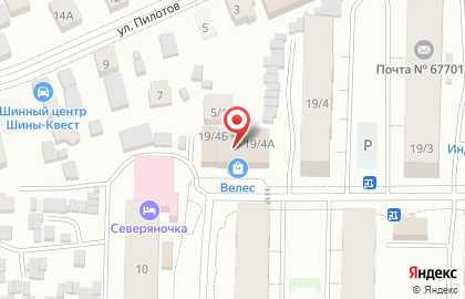 Продуктовый магазин Велес на улице Кузьмина на карте