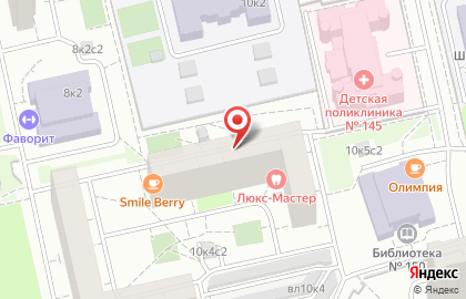 БЭСТ на улице Борисовские Пруды на карте