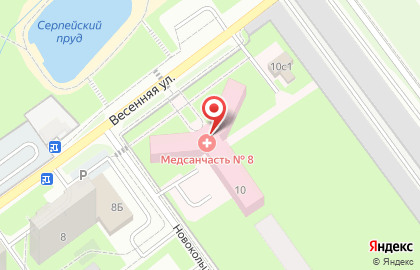 Аптечный пункт в Москве на карте