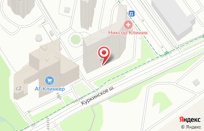 Отель Лига на карте