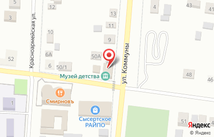 Дом ремесел Живинка в деле на карте