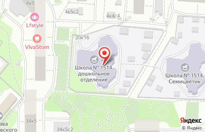 Танцевально-спортивная студия Шарм на улице Новаторов, 28б на карте