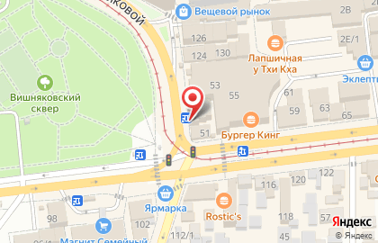 Компания Деньги сразу на ​Вишняковой на карте