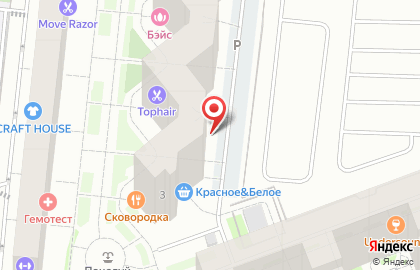 Продовольственный магазин на Каштановой аллее на карте