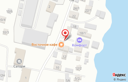 Ресторан Восточное на улице Авиаторов на карте