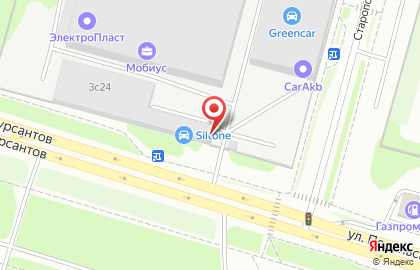 Установочный центр Siltone на улице Подольских Курсантов на карте