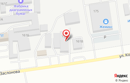 Центр автомобильных технологий КАРТЕХ на улице Константина Заслонова на карте