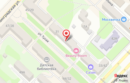 Салон красоты Beauty Room в Лениногорске на карте