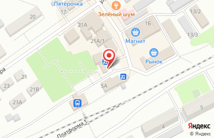 Киоск по продаже фруктов и овощей в Воронеже на карте