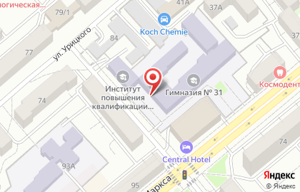 Музей мужества и боевой славы на карте