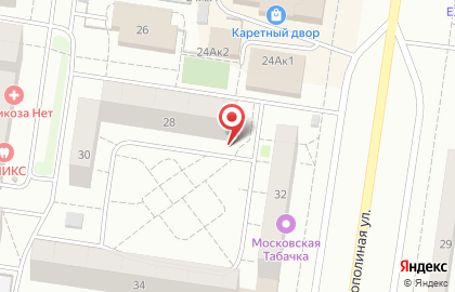 Парикмахерская Блеск в Автозаводском районе на карте