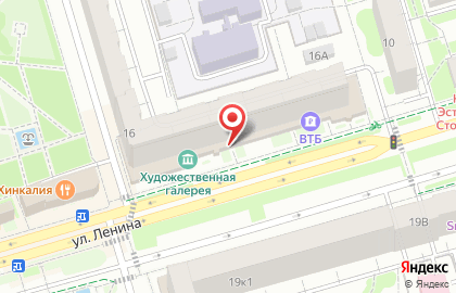 Магазин парфюмерии и косметики Л`Этуаль на улице Ленина в Лобне на карте