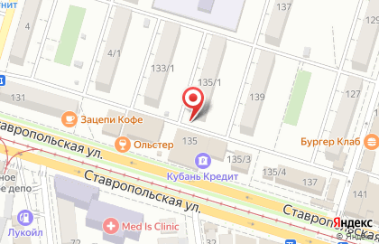 Ремонт-23 на Ставропольской улице на карте