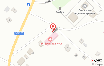 Поликлиника №3 Гурьевская центральная районная больница на карте