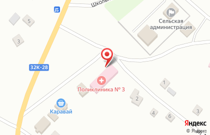 Поликлиника №3 Гурьевская центральная районная больница на карте