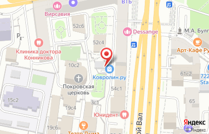 Магазин Ковролин.ру на карте