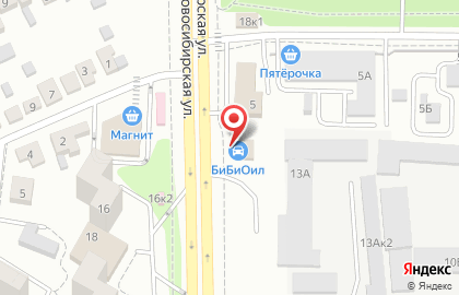 Автосервис Светофор в Левобережном районе на карте