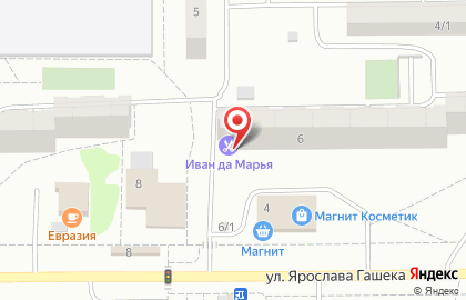 Салон красоты Иван да Марья в Ленинском административном округе на карте