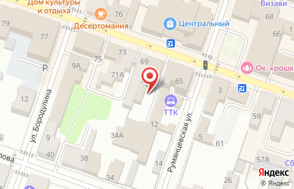Компания Панорама на Крестовой улице на карте