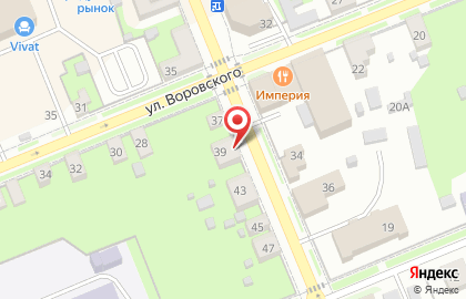 Юридическая фирма Линия закона на улице Ленина на карте