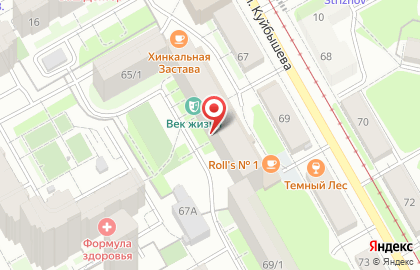 Танцмастер на карте