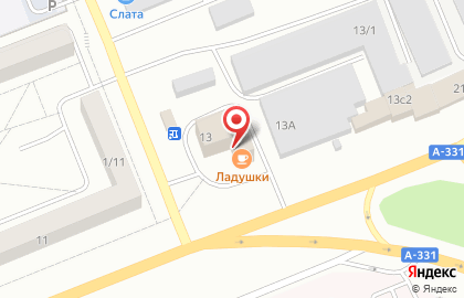 Супермаркет Радуга на улице Пирогова на карте