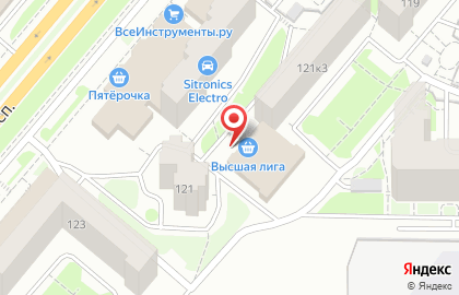 Ярославский региональный центр сертификации организаций, специалистов, продукции и технологических процессов на Московском проспекте на карте