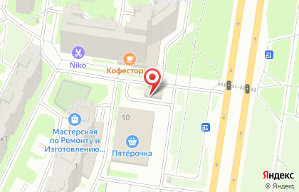 СТО ПокрышкинЪ на метро Проспект Большевиков на карте