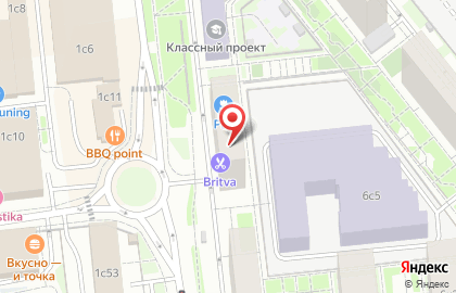 BRITVA Савеловская на карте