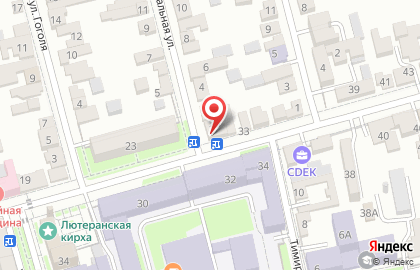 Магазин мясной продукции на улице Льва Толстого на карте
