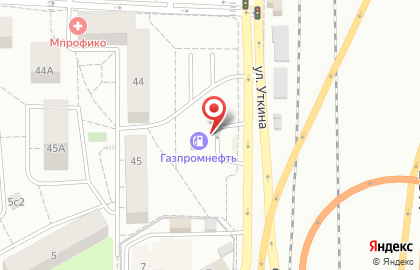 Газпромнефть в Москве на карте