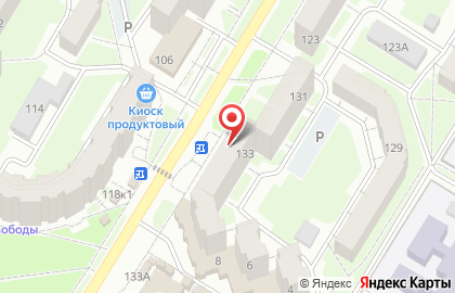 Салон сотовой связи МТС на улице Гоголя на карте