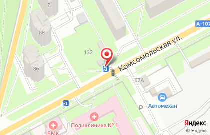 Магазин овощей и фруктов в Москве на карте