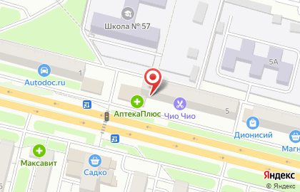 Магазин тканей Ткани Клео на Московском проспекте на карте