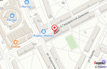 Косметическая компания Oriflame в Тракторозаводском районе на карте