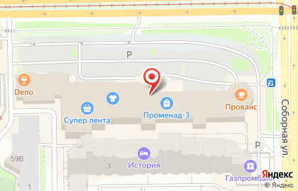 Магазин посуды Shapiro на проспекте Ленина на карте