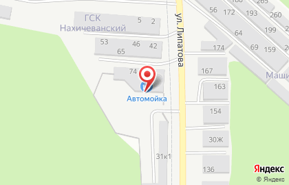 Автомойка у ГШМ на карте