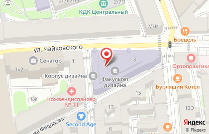 Эксприус на карте