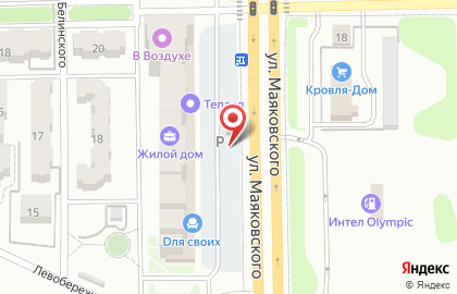 Магазин запчастей для корейских и китайских автомобилей Арт-Авто+ на улице Маяковского на карте