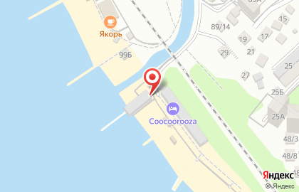 Пляж Ставрополье на карте