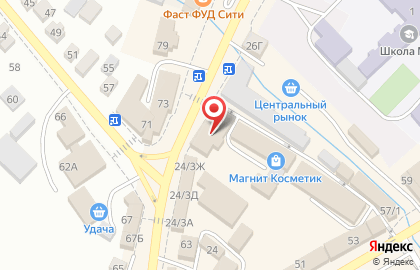 Ювелирный магазин 585 на Комсомольской на карте