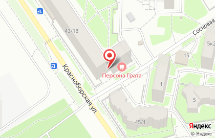 Магазин разливного пива Beerka на Красноборской улице на карте