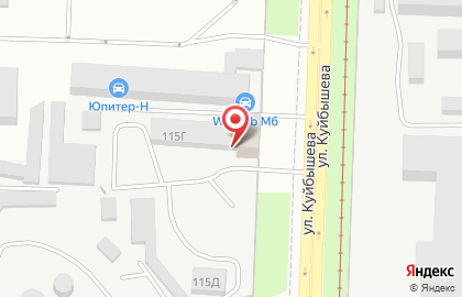 Магазин автотоваров в Свердловском районе на карте