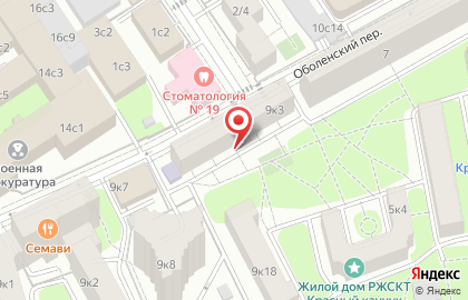 footmax.ru в Оболенском переулке на карте