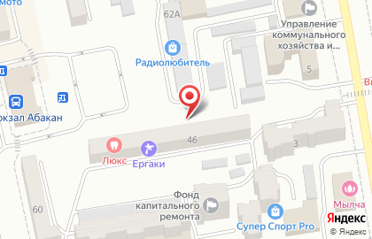 Магазин бытовой химии на ул. Пушкина, 46 на карте