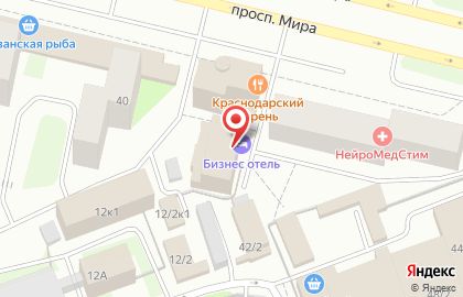 Гостиница Бизнес отель в Ханты-Мансийске на карте
