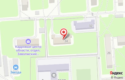 Отдел судебных приставов по Заволжскому району на карте