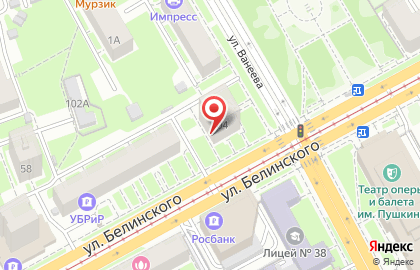 Туристическое агентство Травелата.ру в Нижегородском районе на карте